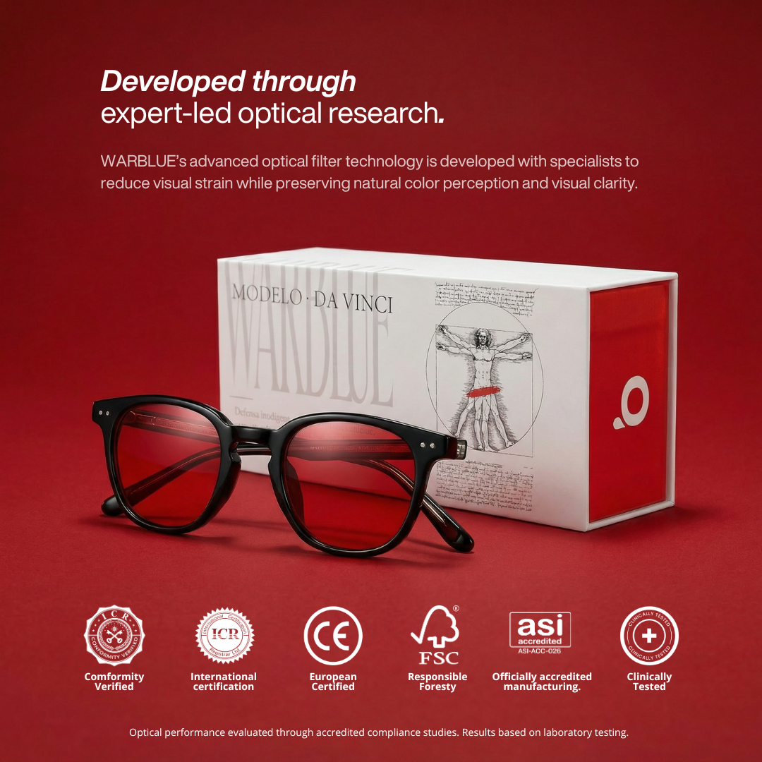 Da Vinci – Okulary do snu · Ochrona nocna
